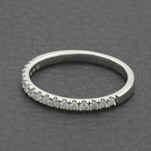 9ct White Gold 0.25ct Diamond Eternity Ring