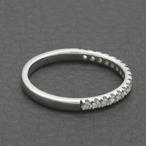 9ct White Gold 0.25ct Diamond Eternity Ring