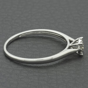 9ct White Gold 0.15ct Diamond Cluster Ring