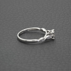 9ct White Gold 0.15ct Diamond Cluster Ring