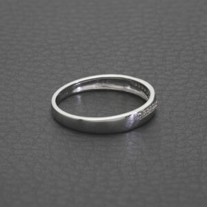 9ct White Gold Diamond Ring