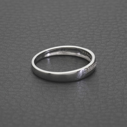 9ct White Gold Diamond Ring - Image 4