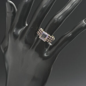 9ct Yellow Gold 2.32ct Ametrine &#038; 1.27ct Rhodolite Garnet Dress Ring