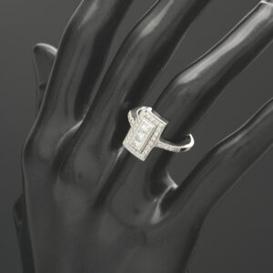 14ct White Gold 0.50ct Fancy Diamond Ring