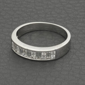 18ct White Gold 0.50ct Diamond Eternity Ring