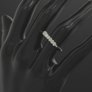 Platinum 0.33ct Diamond Eternity Ring