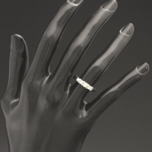 Platinum 0.31ct Diamond 3 Stone Ring