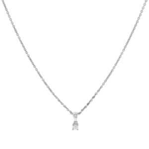 Platinum 0.10ct Diamond Necklace