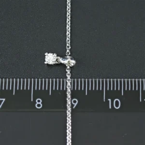 Platinum 0.10ct Diamond Necklace