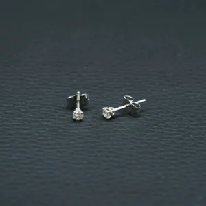 Platinum 0.20ct Diamond Stud Earrings