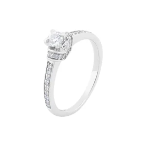 Platinum 0.45ct Diamond Dress Ring