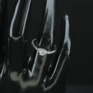 Platinum 0.45ct Diamond Dress Ring