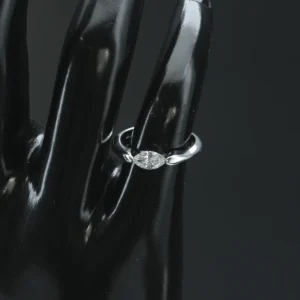 Platinum 0.30ct Marquise Cut Solitaire Ring
