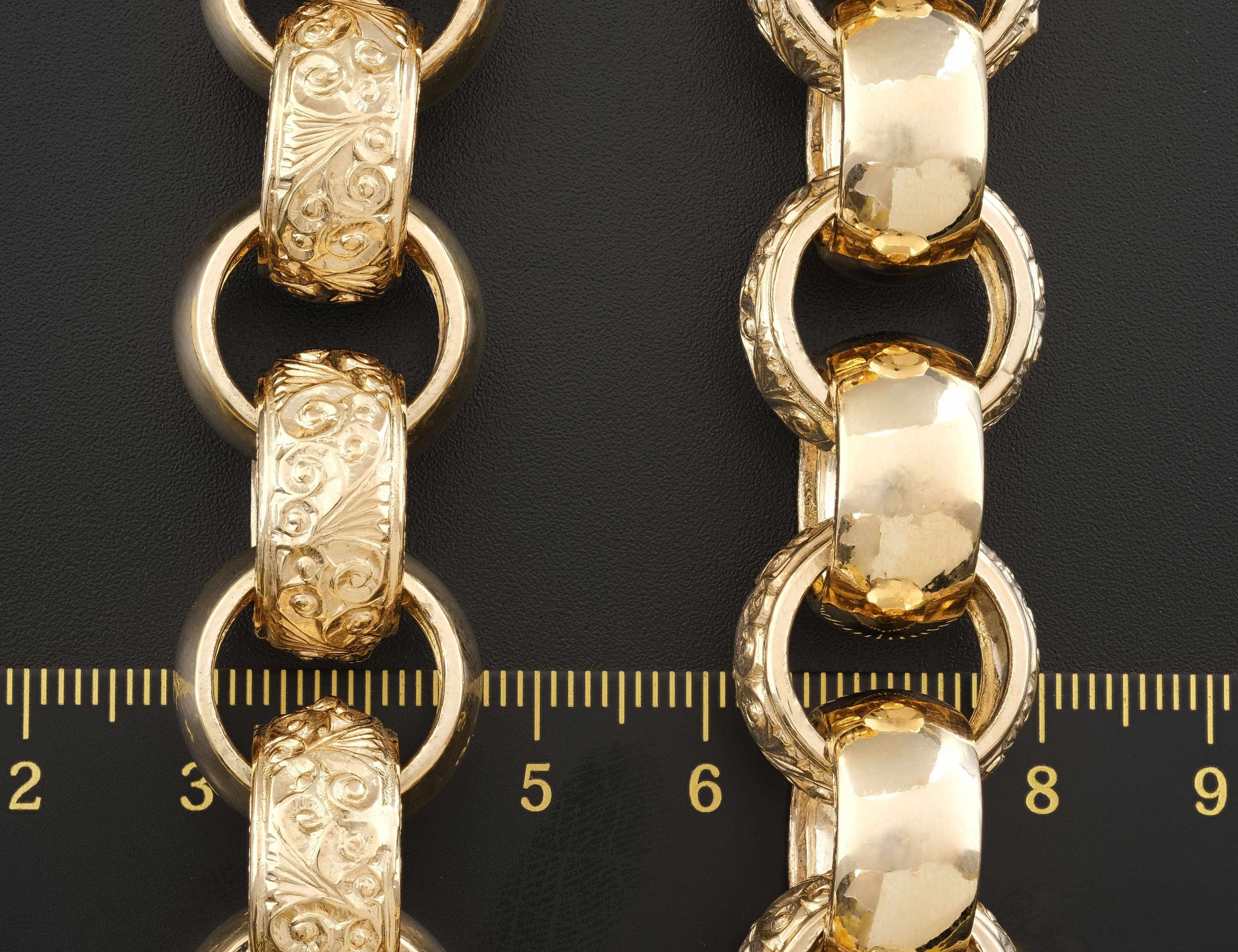 9ct Yellow Gold Heavy Belcher Chain 28 