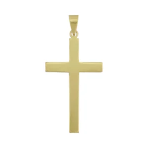 9ct Yellow Gold Cross Pendant