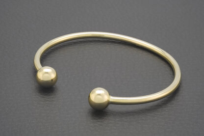 9ct Yellow Gold Torque Bangle - Image 4