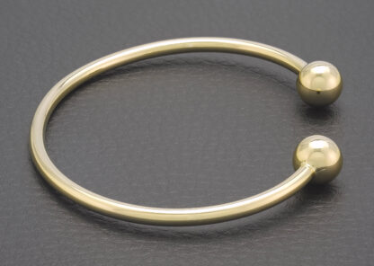 9ct Yellow Gold Torque Bangle - Image 3