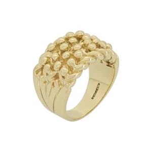 9ct Yellow Gold Keeper Ring