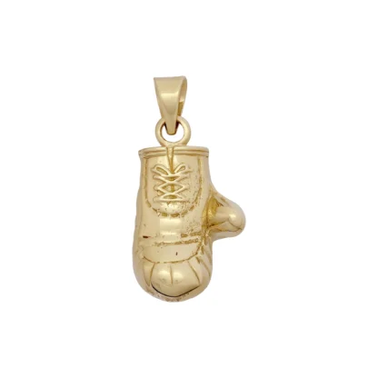 9ct Yellow Gold Boxing Glove Pendant