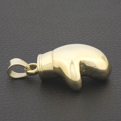 9ct Yellow Gold Boxing Glove Pendant - Image 3