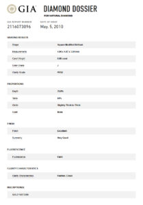 18ct White Gold 0.80ct Princess Cut Single Stone Diamond Ring